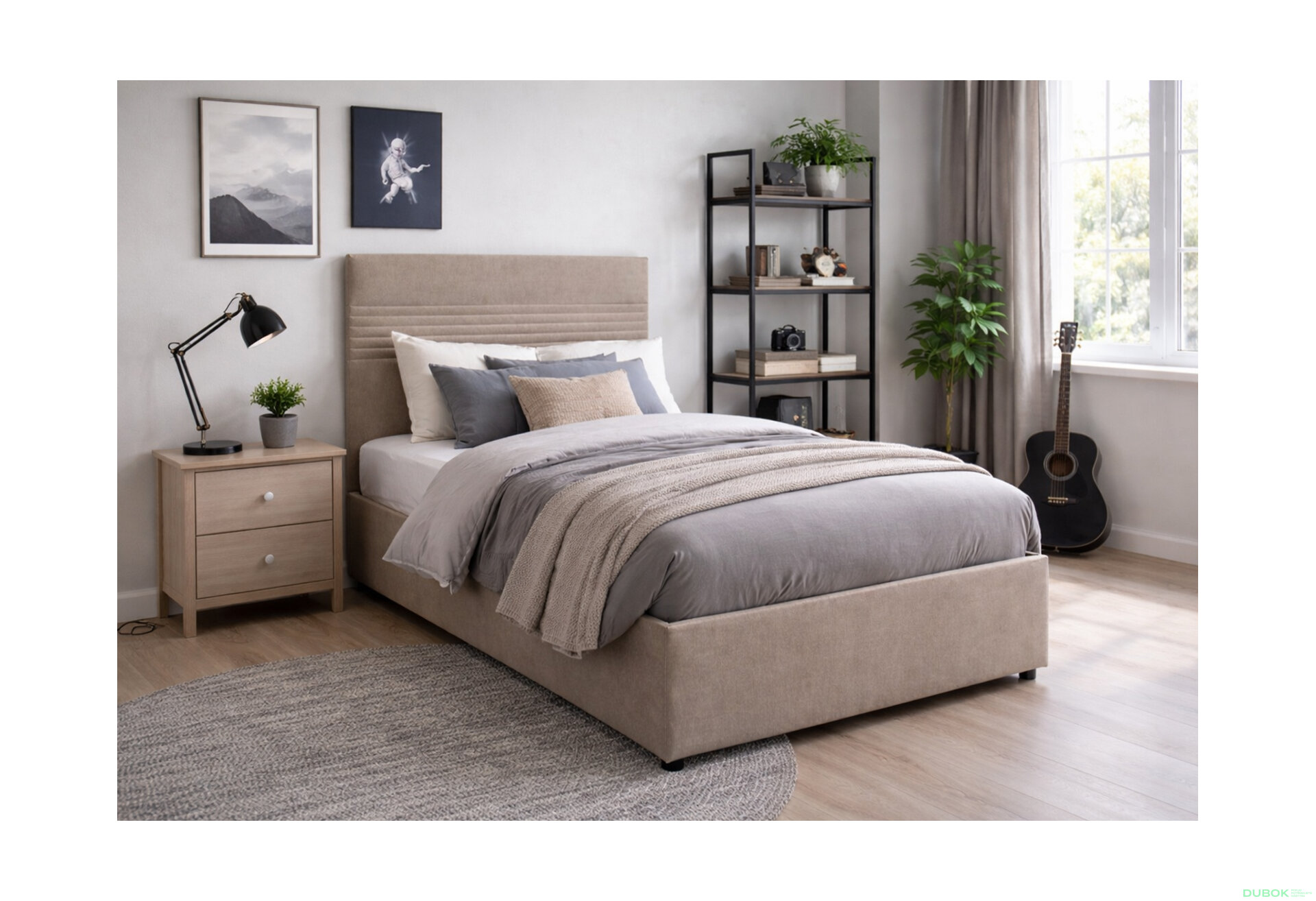 Fotografia 9 - Posteľ Fro Line 120x200 Mono 233, béž