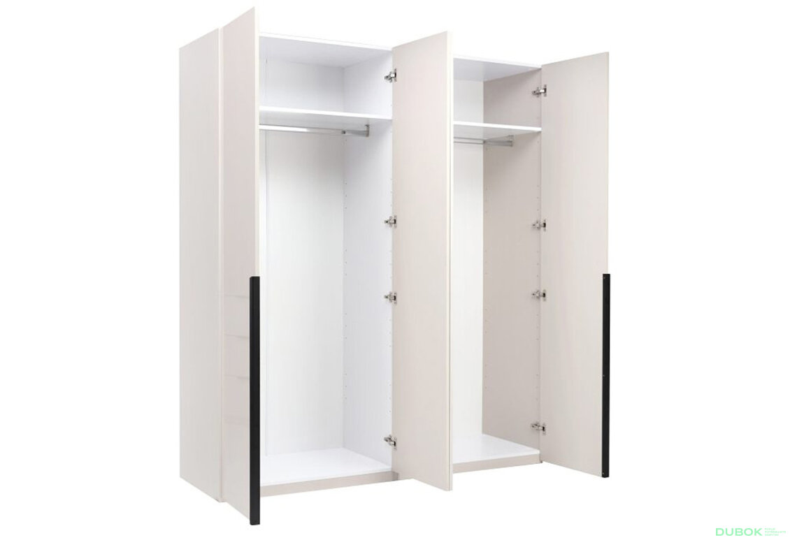 Fotografia 2 - Skriňa 4D bez zrkadiel, kašmírový lesk Lori