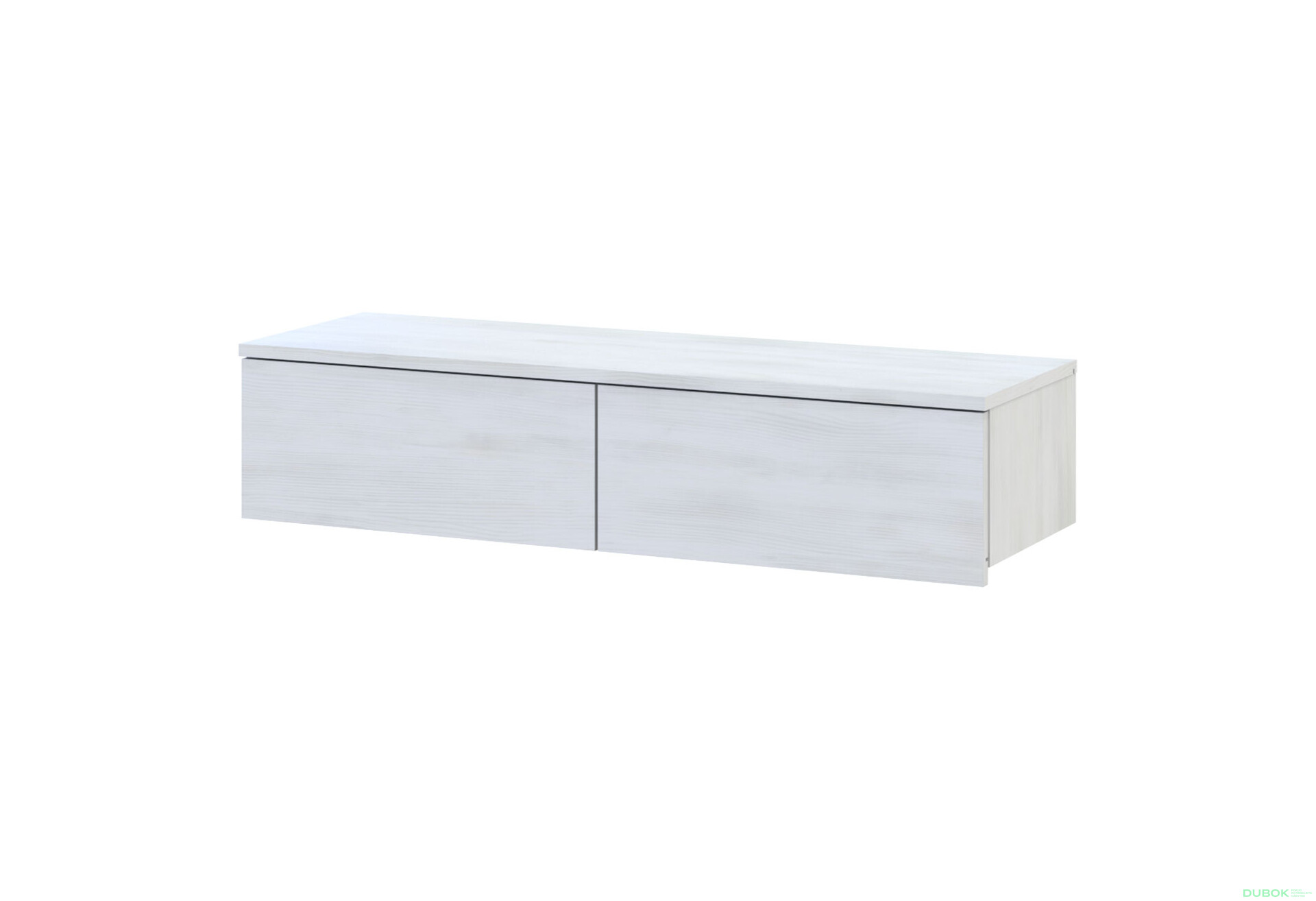 Fotografia 1 - Toaletný stolík Levía biely strom 2š 100x32x22