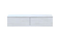 Fotografia 4 - Toaletný stolík Levía biely strom 2š 100x32x22