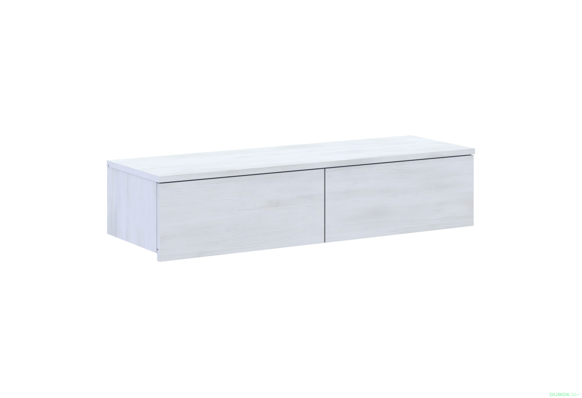 Fotografia 5 - Toaletný stolík Levía biely strom 2š 100x32x22