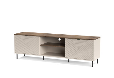 TV stolík 2d/180 [EO3] kašmír / dub castello