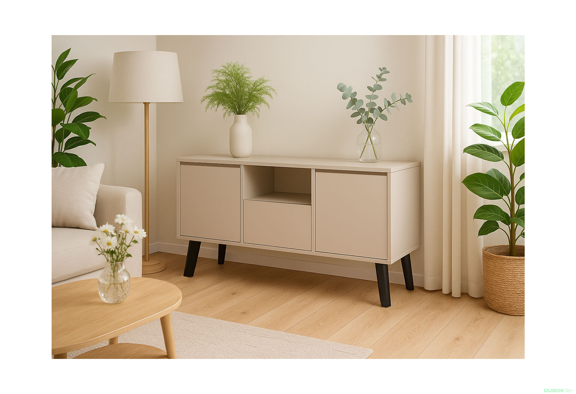 Fotografia 3 - TV stolík 2D1S Borg kašmír (P)
