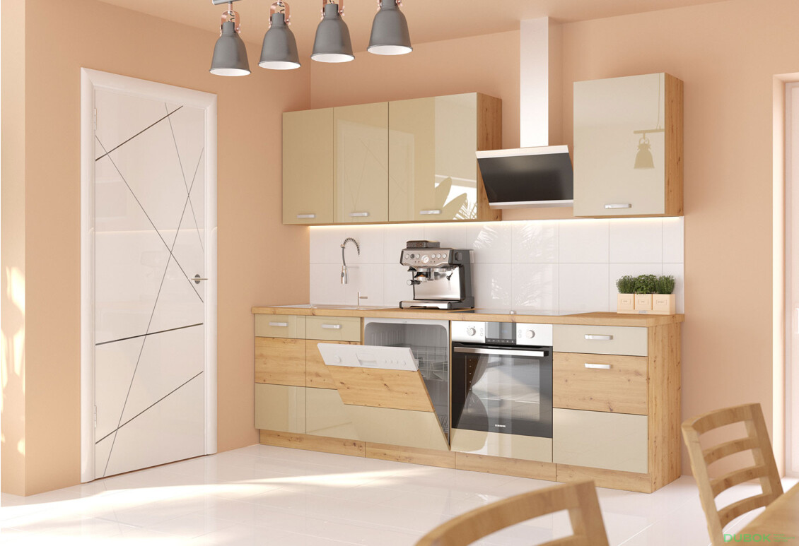 Fotografia 4 - Modulárna kuchyňa Artisan / cappuccino lesk