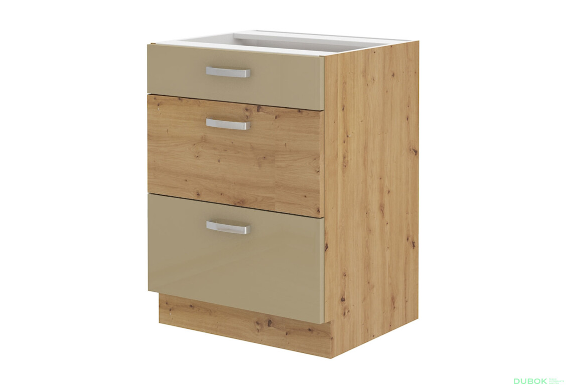 60 D 3S BB premium box Artisan / cappuccino lesk