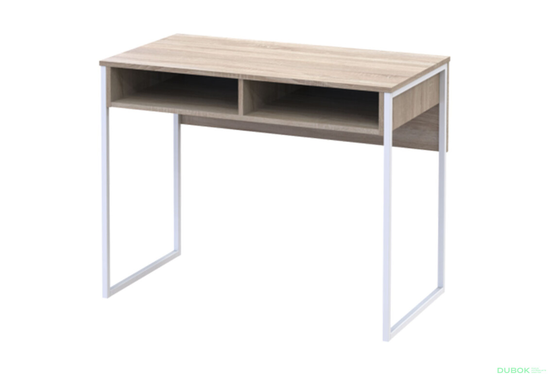Písací stôl s poličkou Bart 100 cm Dub sonoma
