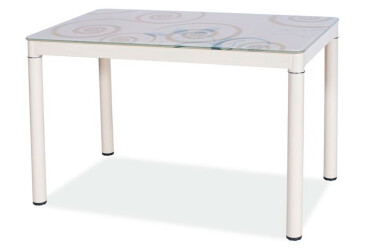 Stôl Damar 100x60 krém