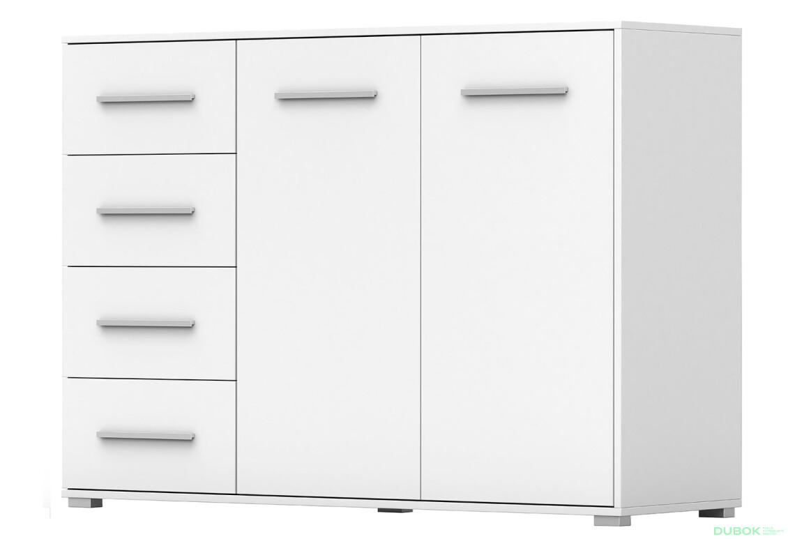 Komoda Frida 01 135 2D4S biela