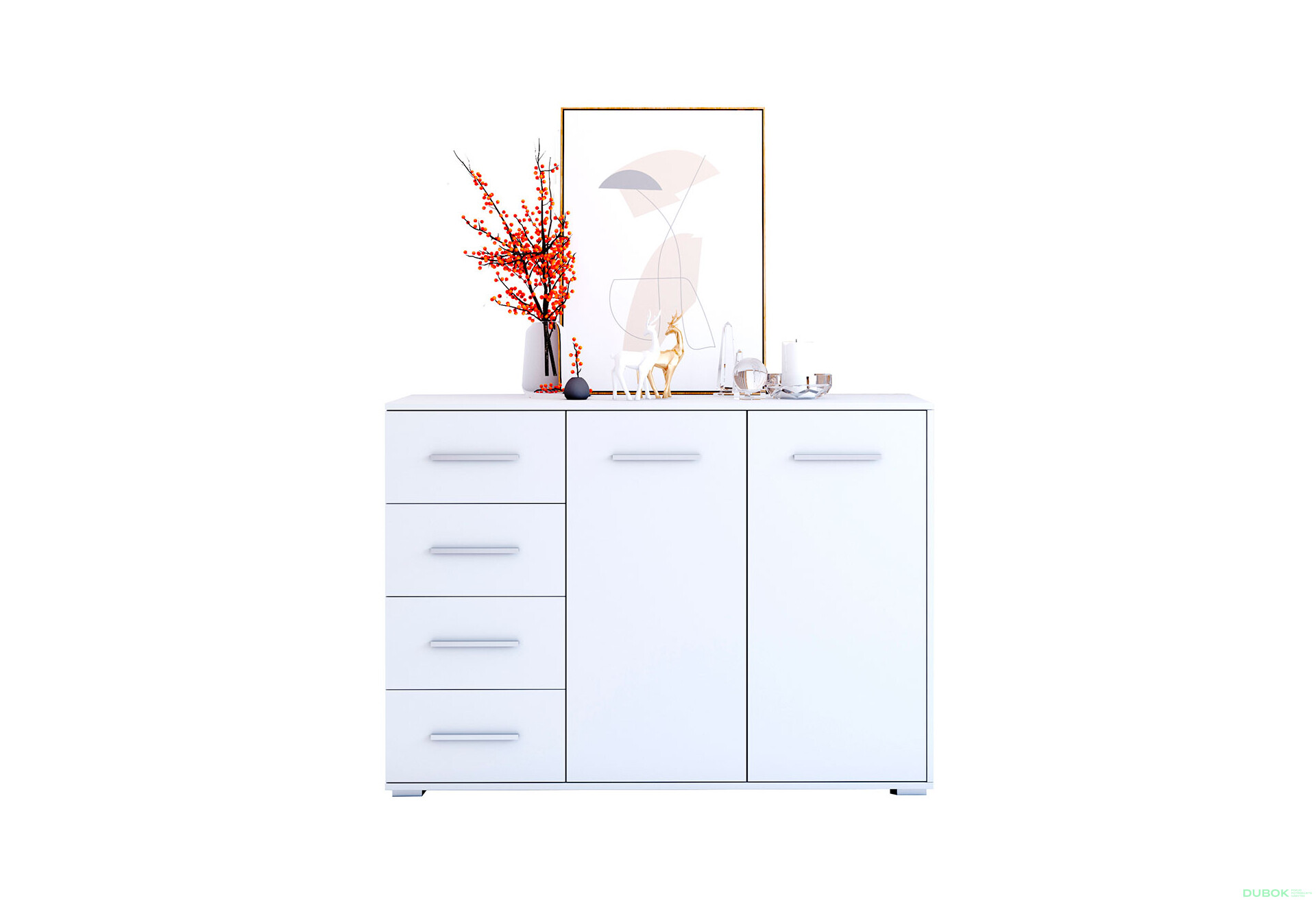 Fotografia 9 - Komoda Frida 01 135 2D4S biela