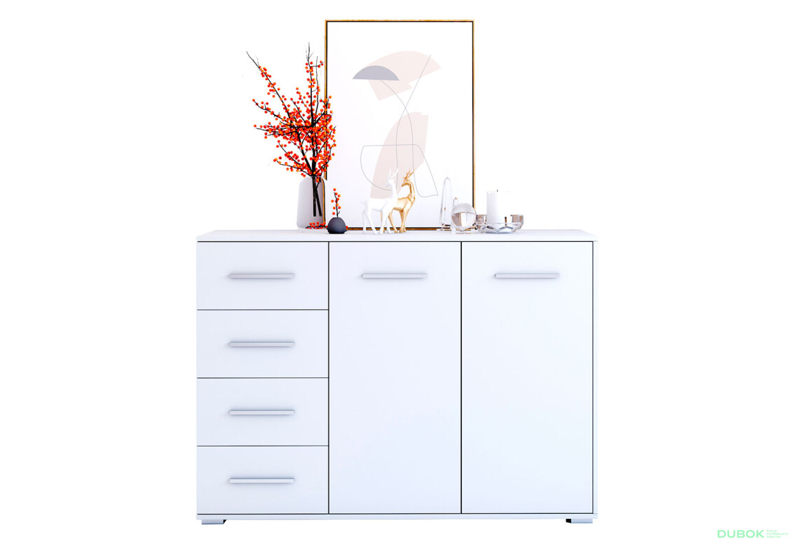 Fotografia 9 - Komoda Frida 01 135 2D4S biela