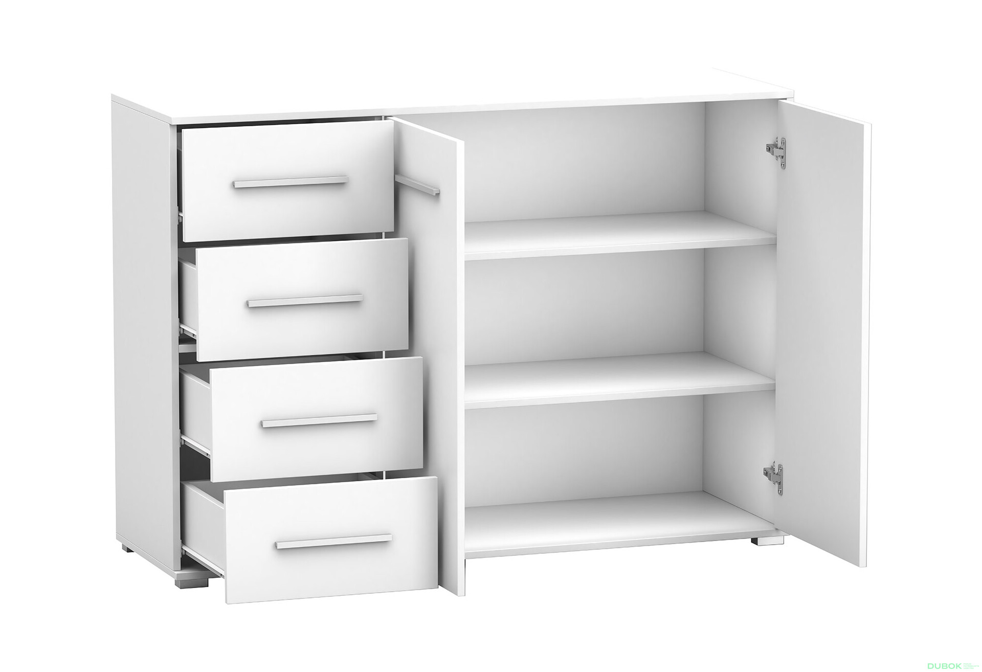 Fotografia 6 - Komoda Frida 01 135 2D4S biela