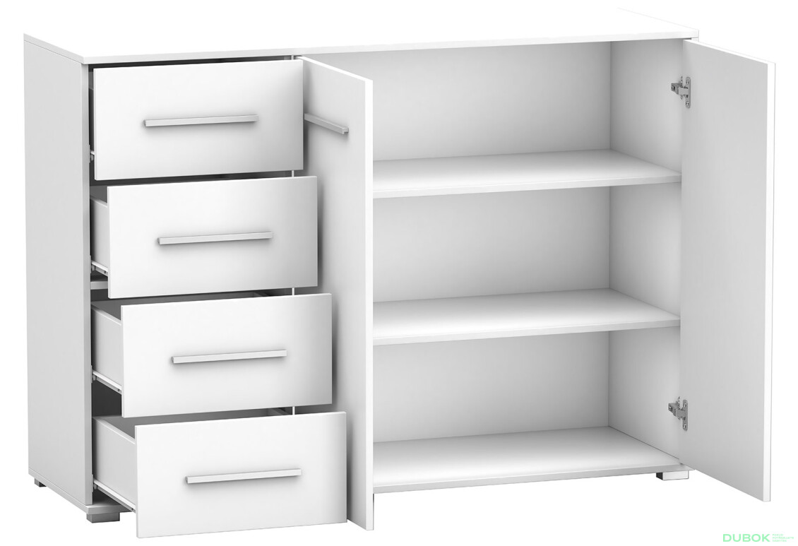 Fotografia 6 - Komoda Frida 01 135 2D4S biela