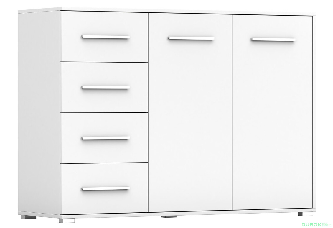 Fotografia 4 - Komoda Frida 01 135 2D4S biela