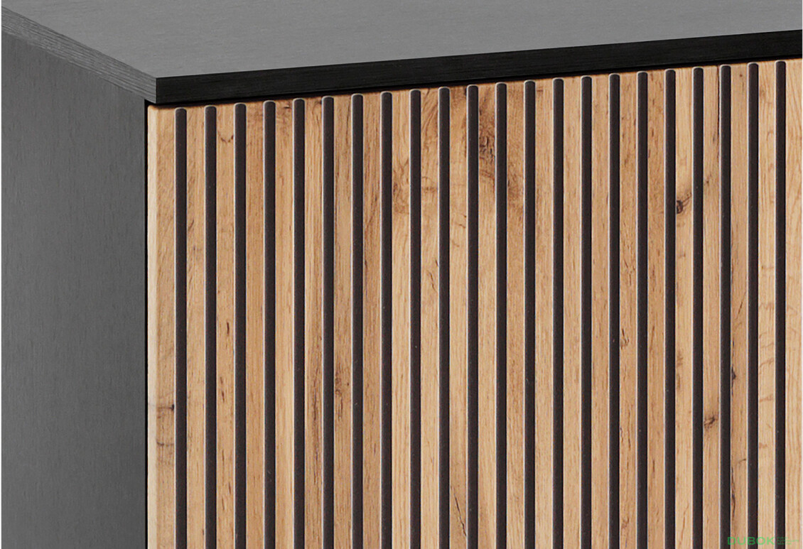 Komoda KSZ154 1 pkt Ľad Sento čierny / dub wotan - Fotografia 6 Fotografia 6 - Komoda KSZ154 1 pkt Ľad Sento čierny / dub wotan