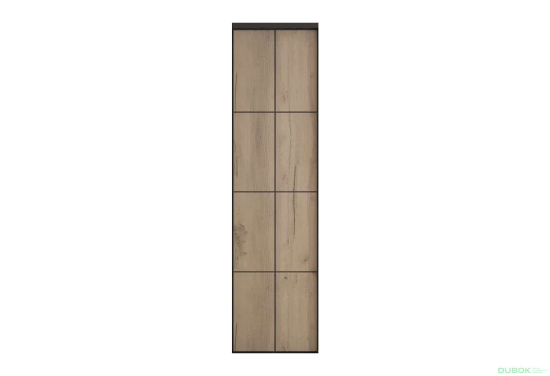 Fasáda F-740 Loft DTD Dub kraft sivý Lines BL