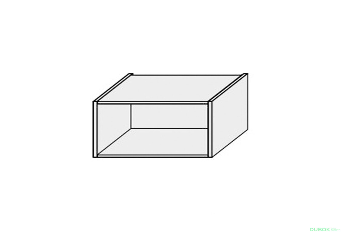 Korpus 40V 1-dverový Plyn Zdvihák 360mm - Fotografia 1 Fotografia 1 - Korpus 40V 1-dverový Plyn Zdvihák 360mm