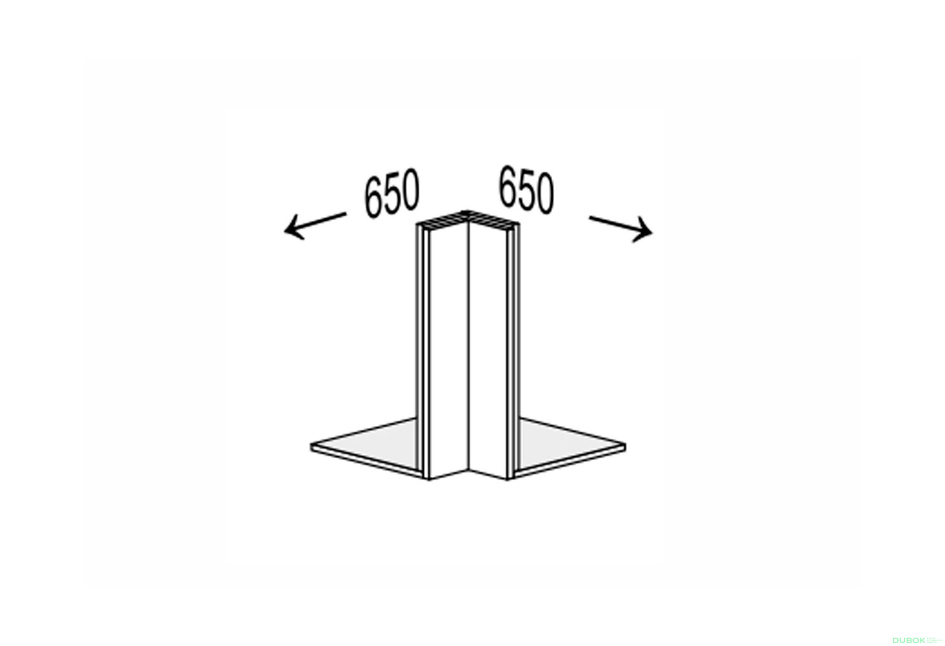 Fotografia 1 - Vrchný roh 90°/360 antresol podvod Leo