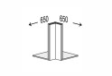 Vrchný roh 90°/360 antresol podvod Leo - Fotografia 1 Fotografia 1 - Vrchný roh 90°/360 antresol podvod Leo