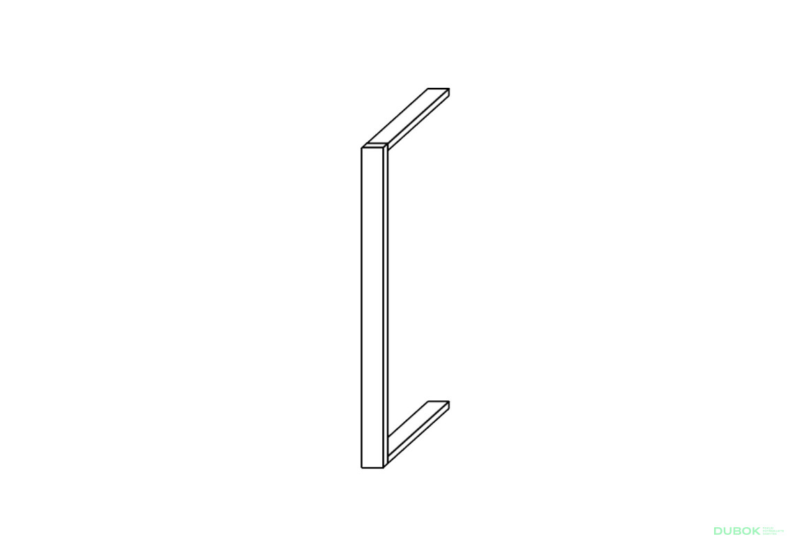 Spodný 5NП/820 pilaster Leo