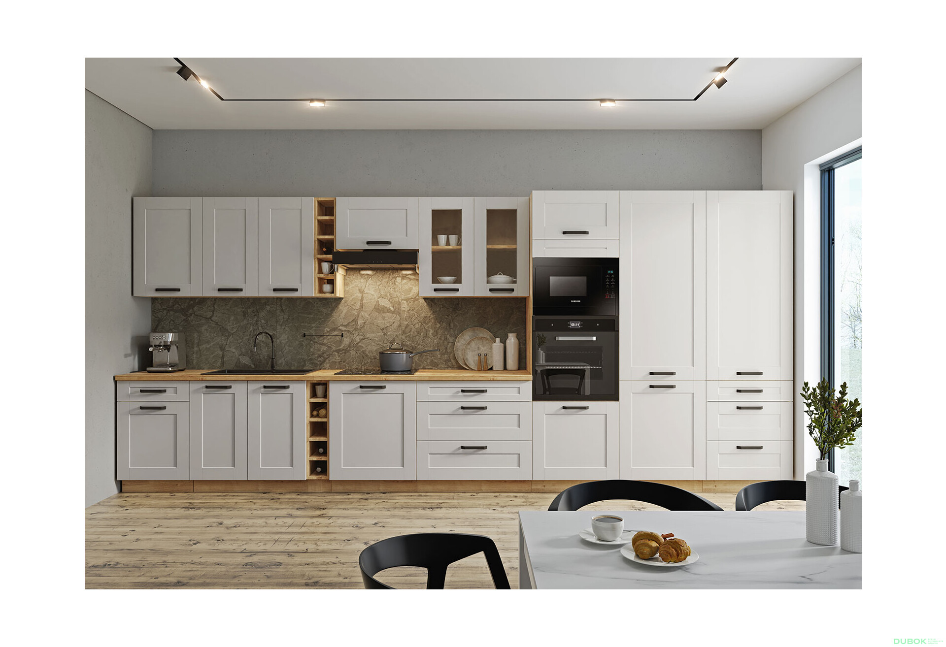 Fotografia 4 - Modulárna kuchyňa Luna artisan / biely