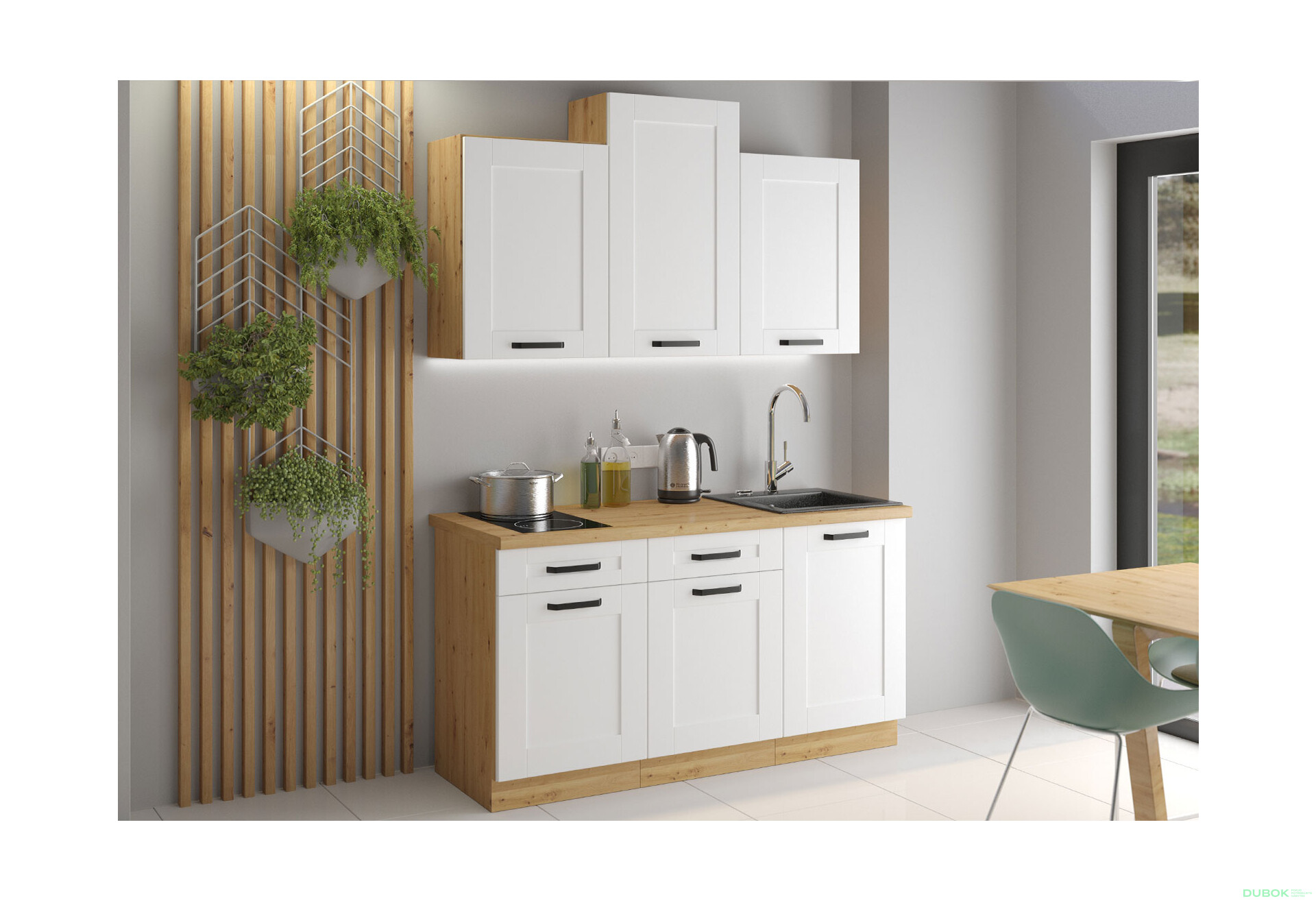 Fotografia 7 - Modulárna kuchyňa Luna artisan / biely