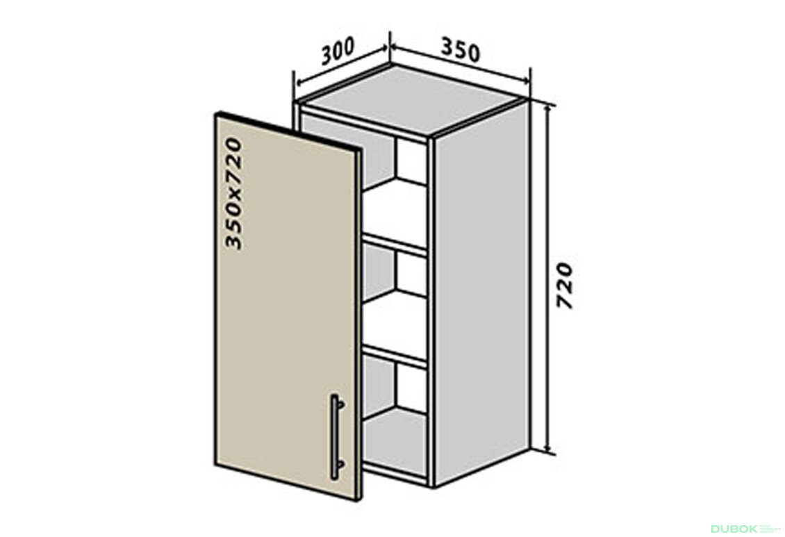 V19 Skrinka 1D 35 Sonata Luxe
