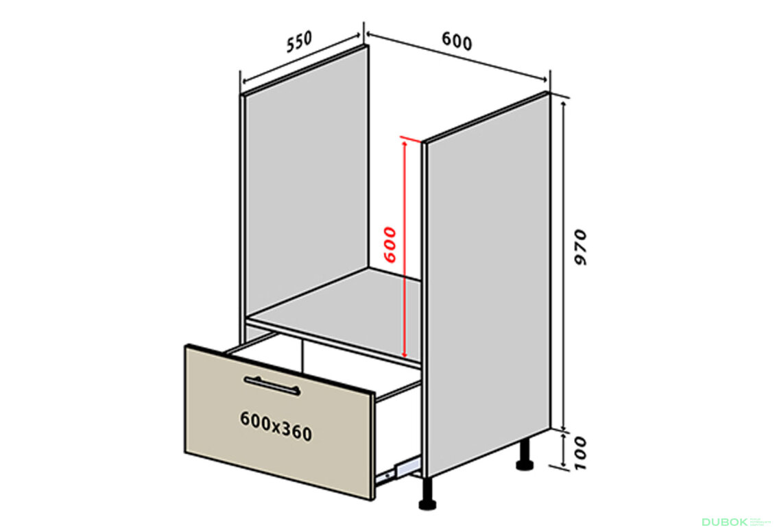 N32 Skrinka pre rúru 1Š New Sonata Luxe