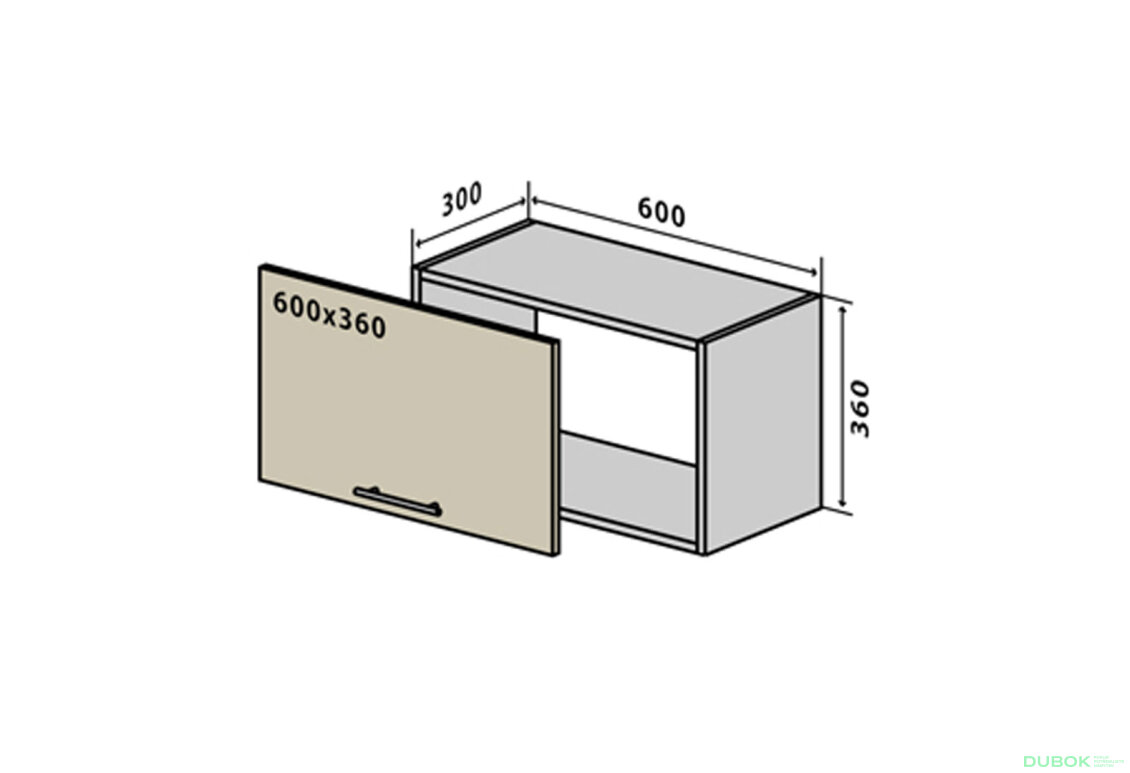 V10 Nízka Skrinka 60 Sonata Luxe