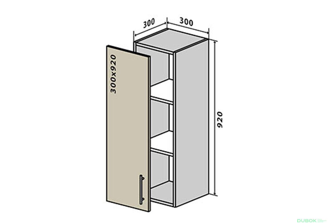 V42 Skrinka 1D 30 Sonata Luxe