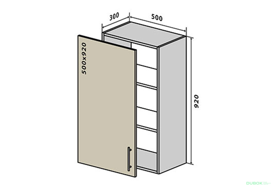 V45 Skrinka 1D 50 Sonata Luxe