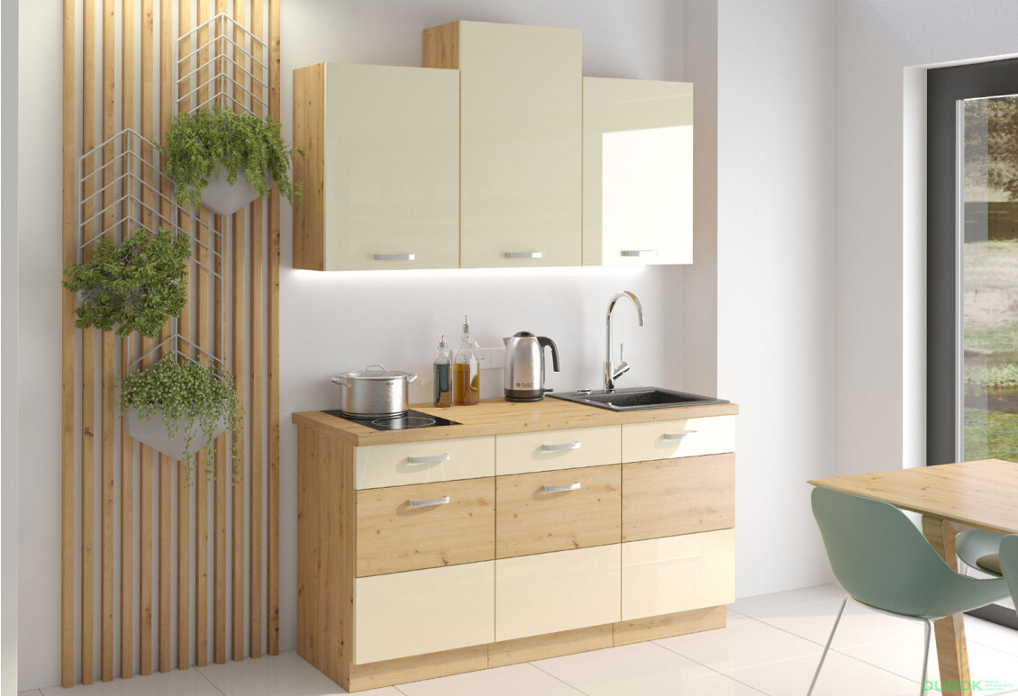 Fotografia 3 - Modulárna kuchyňa Artisan / krém lesk