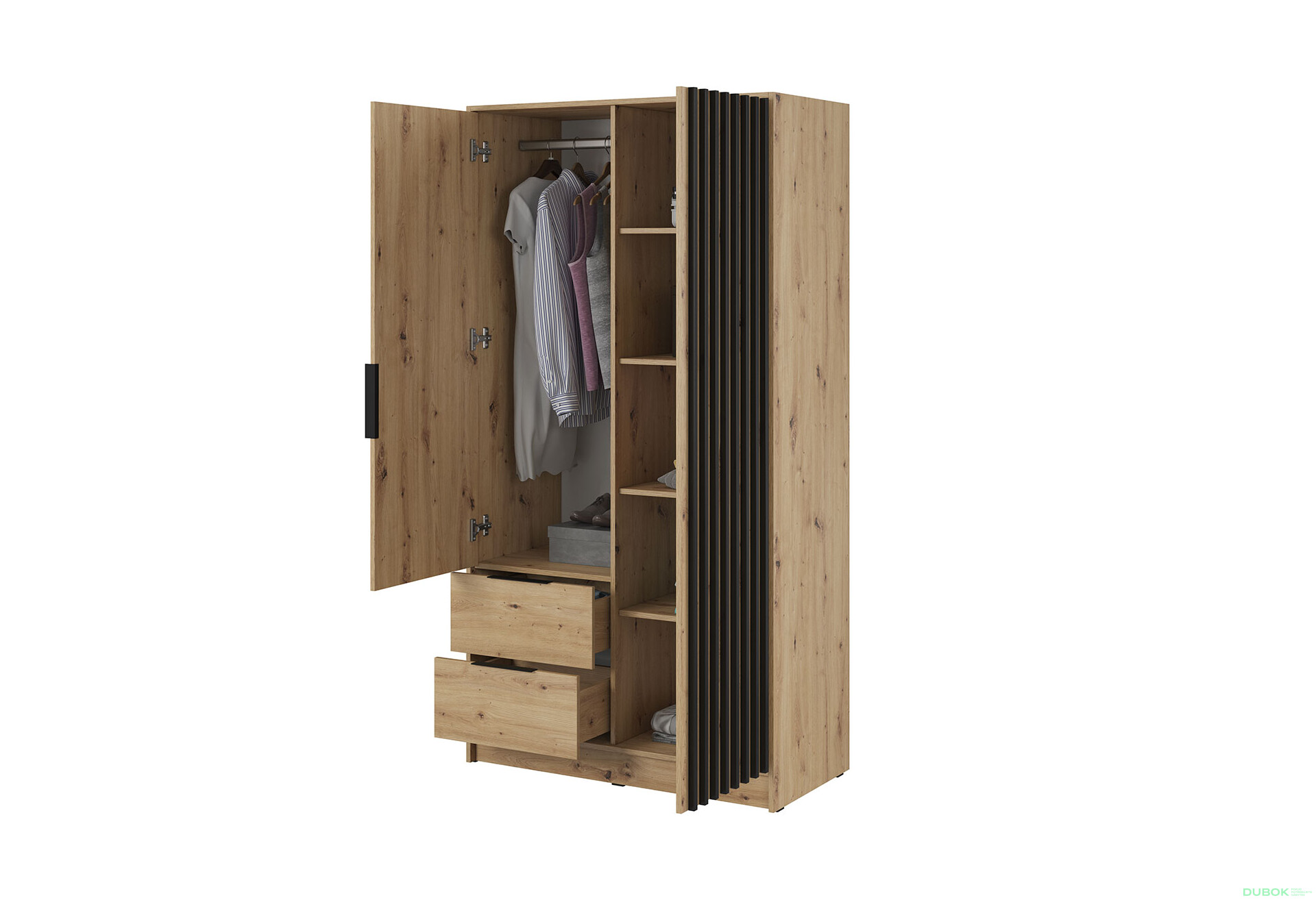 Skriňa 2D bez zrkadla artisan Nelly - Fotografia 2 Fotografia 2 - Skriňa 2D bez zrkadla artisan Nelly