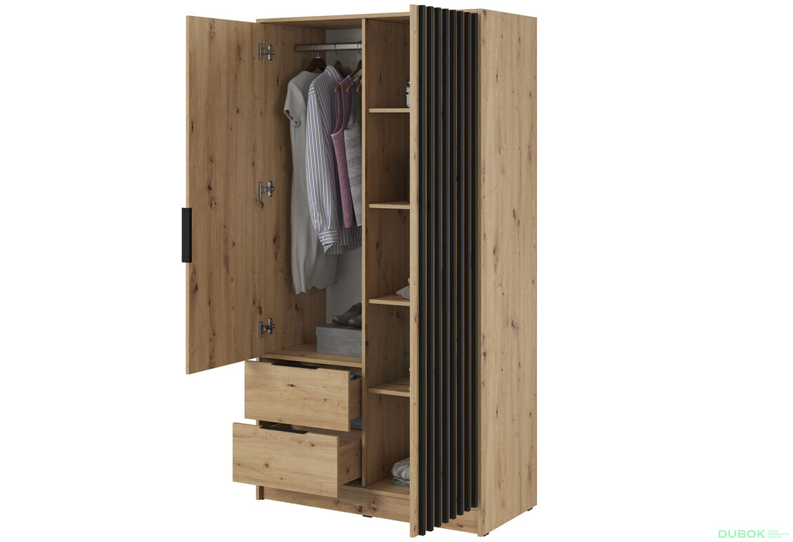 Skriňa 2D bez zrkadla artisan Nelly - Fotografia 2 Fotografia 2 - Skriňa 2D bez zrkadla artisan Nelly