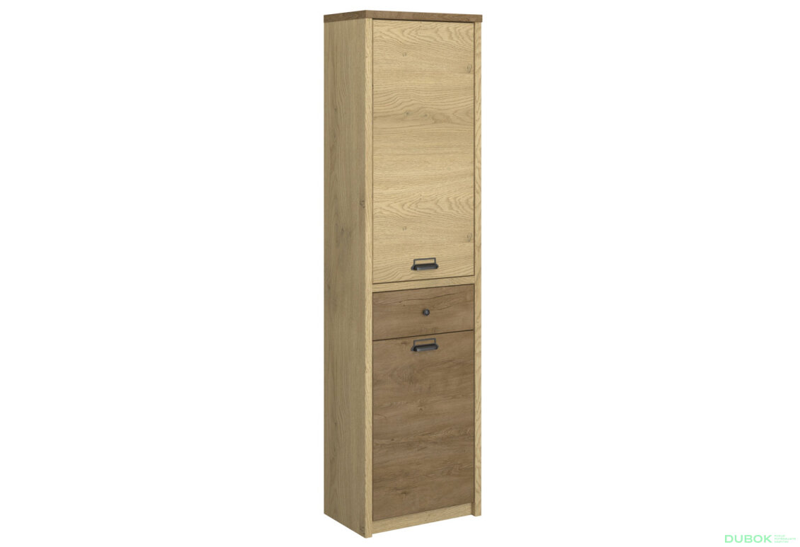 Fotografia 3 - Regál 2d1s dub cremona / dub lefkas Denzel