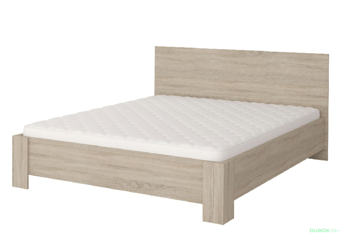 Posteľ Mediolan 160x200 dub sonoma Idczak meble