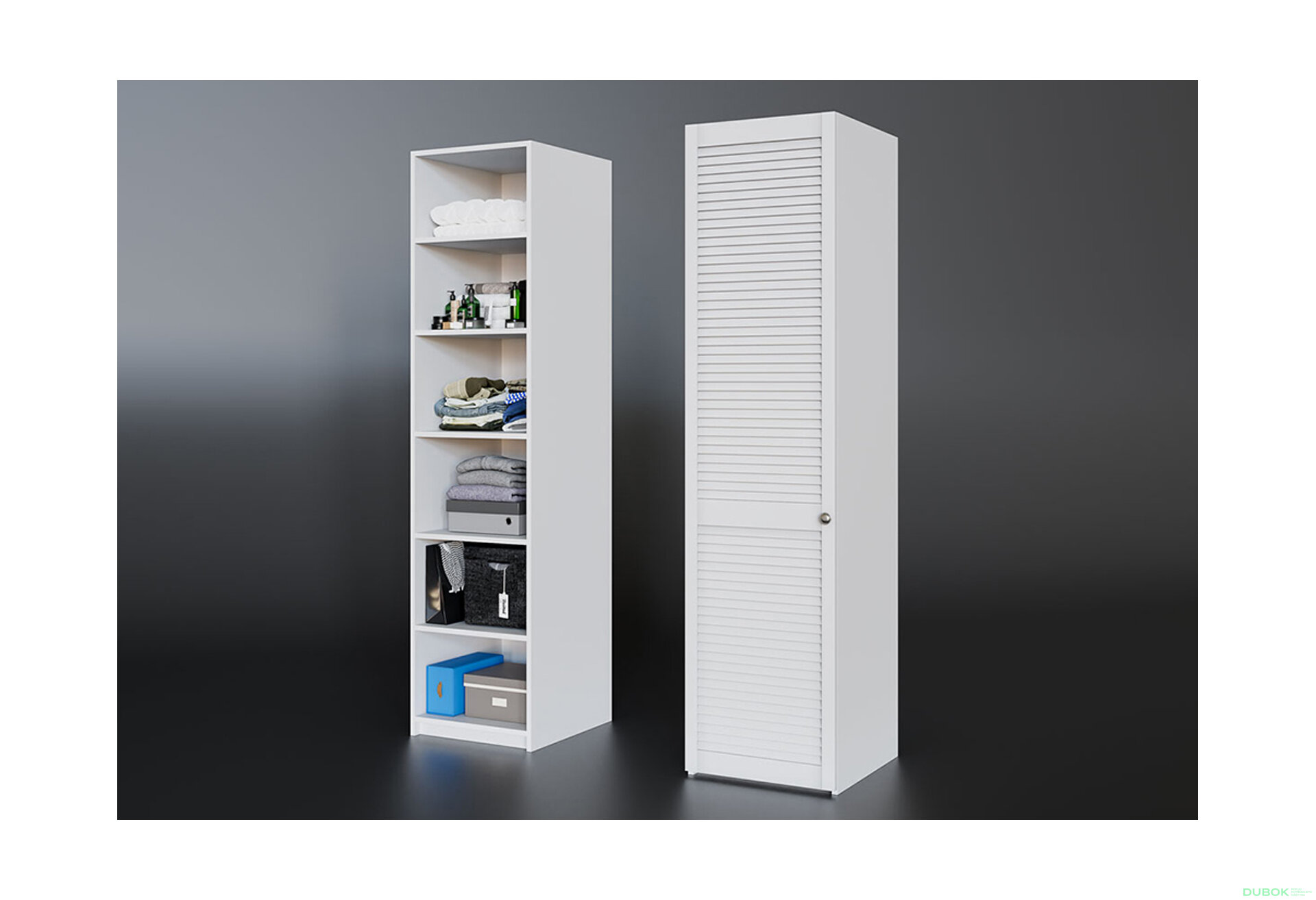 Fotografia 2 - Skriňa č. 1 Biela Módulná skriňa Texas