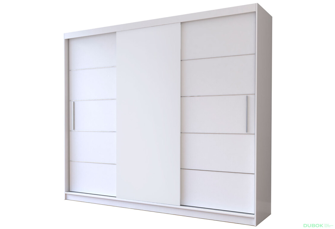 Skriňa Albumy bez zrkadla biela