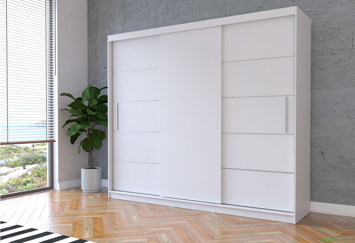 Fotografia 2 - Skriňa Albumy bez zrkadla biela