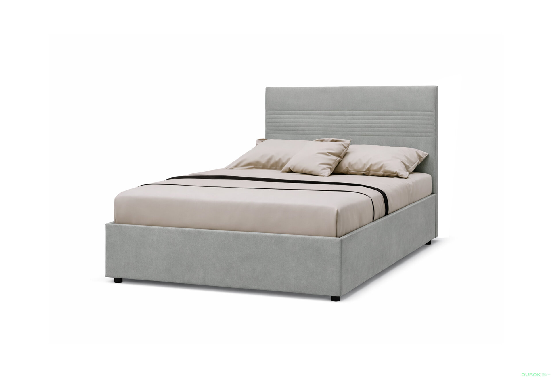 Fotografia 1 - Posteľ Fro Line 140x200 Mono 246, sivá