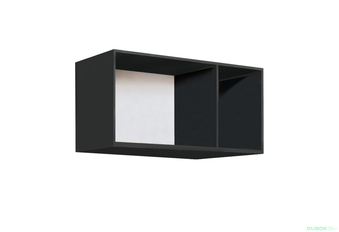 Modul №32 A-1500x697 DTD 18 mm antracit - Fotografia 1 Fotografia 1 - Modul №32 A-1500x697 DTD 18 mm antracit