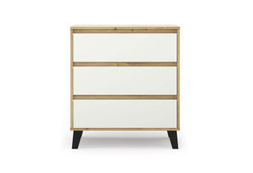 Komoda Borg 3s/70 dub artisan / biela