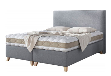 Posteľ Dino 160x200 Castel 89 Davis E10 Buk s roštom, úložným priestorom