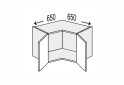 Fotografia 1 - Horný roh V 90°/360 2dv Millenium