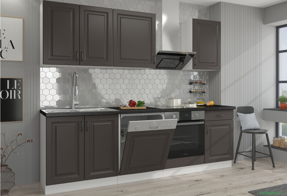 Fotografia 15 - Modulárna kuchyňa Stilo biely / grafit