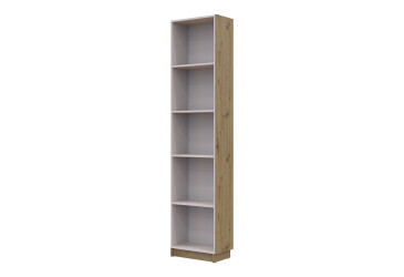 Regál otvorený 52х28х220 dub artisan / kašmír