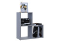 Fotografia 6 - Regál otvorený Step 2х2 69х28.8х71.4 sivý