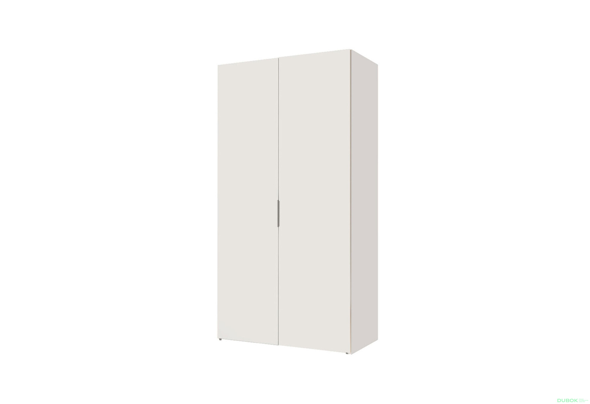 Fotografia 1 - Skriňa dvojdverová 100 cm Modus 2 DTD Biela BL