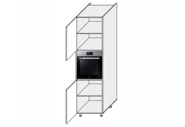 Skriňa 60PD/2140 na rúru Pro Blum