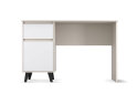 Fotografia 3 - Písací stôl Borg 1d1s/120 kašmír / biely