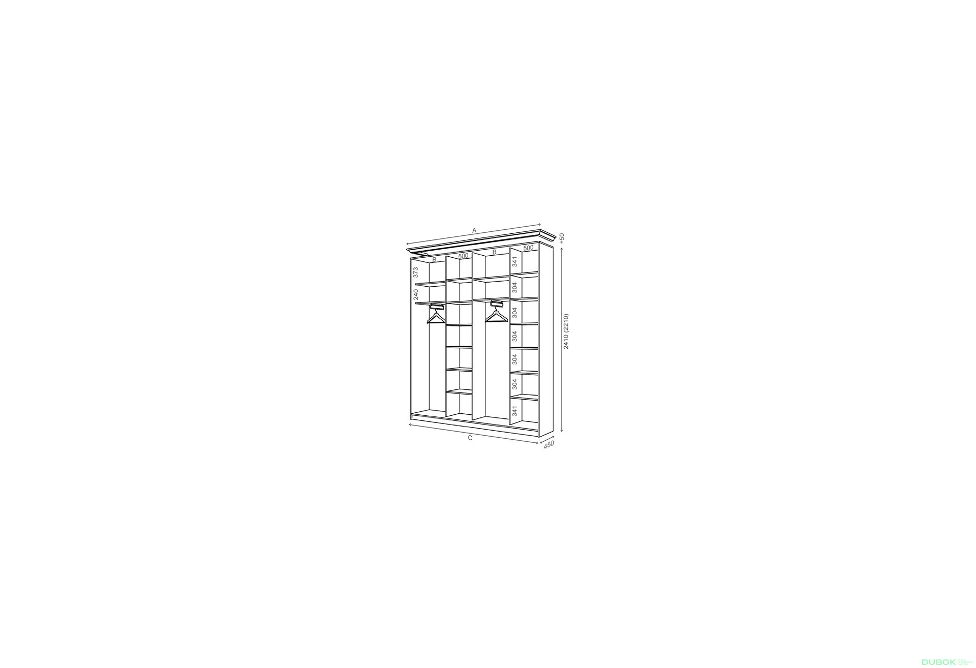 Fotografia 1 - Korpus 2700x450 Rim-Veneziano 4D 2,7 m